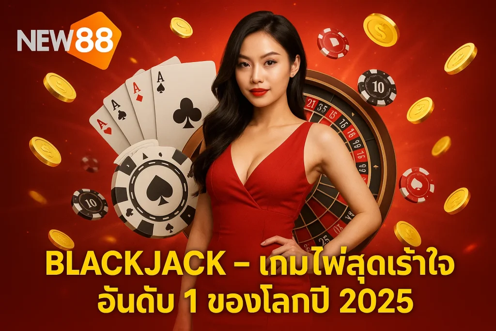 Blackjack – เกมไพ่สุดเร้าใจ อันดับ 1 ของโลกปี 2025