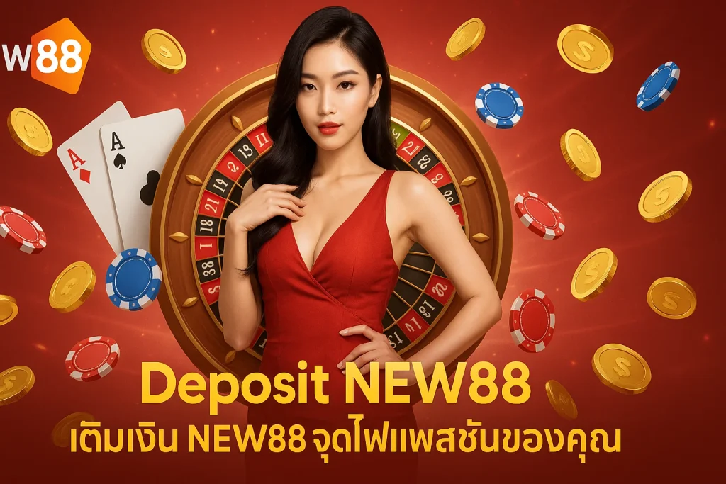 Deposit NEW88 - เติมเงิน NEW88 จุดไฟแพสชันของคุณ