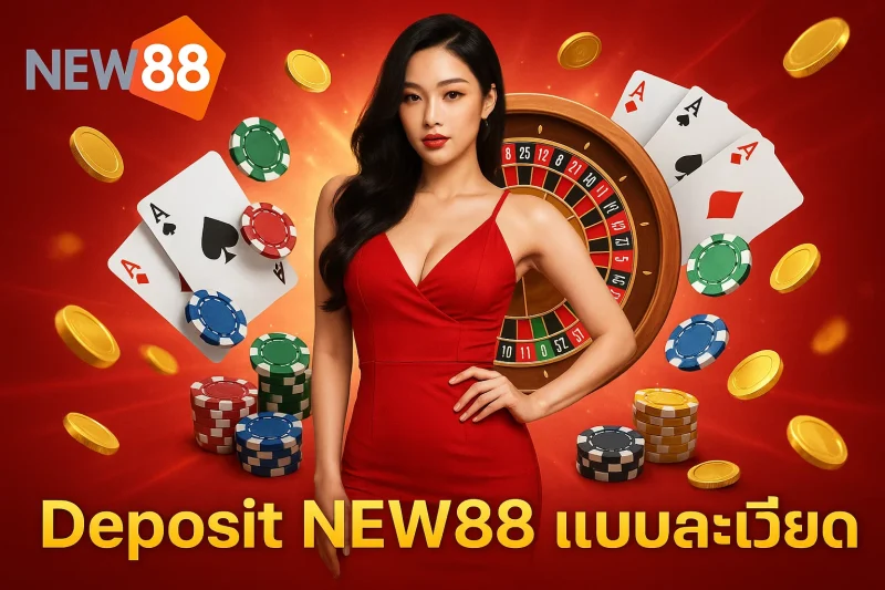 Deposit NEW88 แบบละเอียด