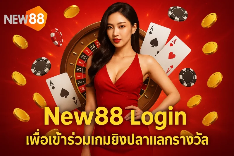 New88 Login เพื่อเข้าร่วมเกมยิงปลาแลกรางวัล