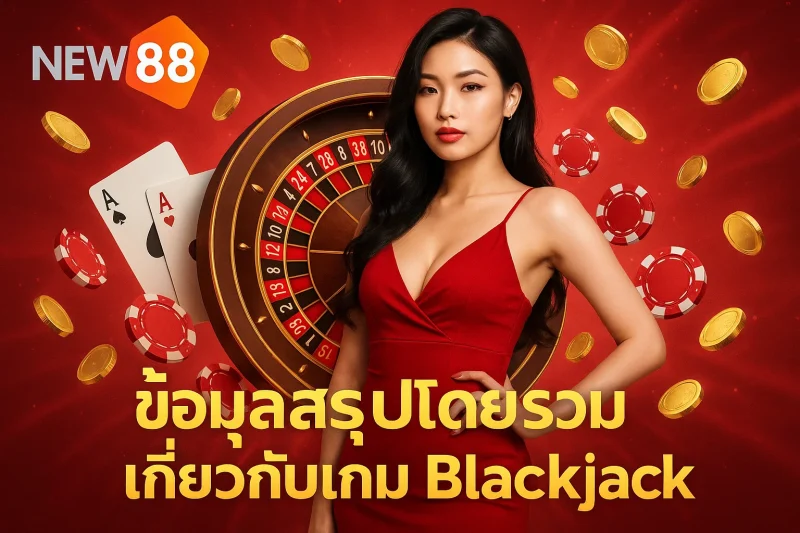 ข้อมูลสรุปโดยรวมเกี่ยวกับเกม BlackJack