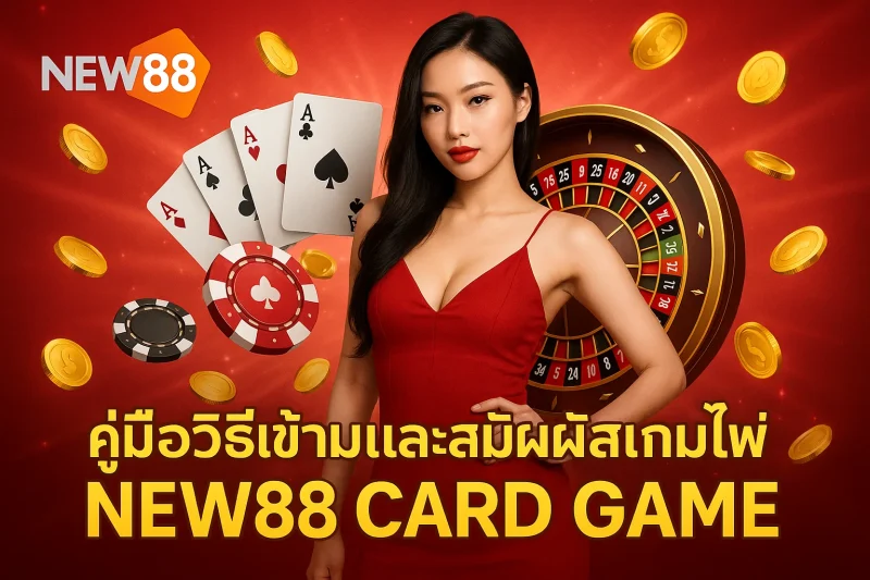 คู่มือวิธีเข้าร่วมและสัมผัสเกมไพ่ NEW88 Card Game