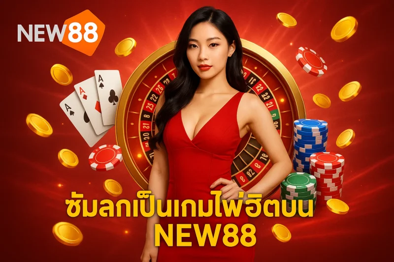 ซัมลกเป็นเกมไพ่ฮิตบนระบบ NEW88