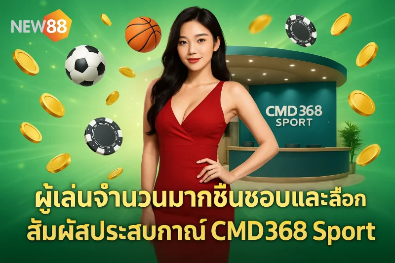 ผู้เล่นจำนวนมากชื่นชอบและเลือกสัมผัสประสบการณ์ CMD368 Sport