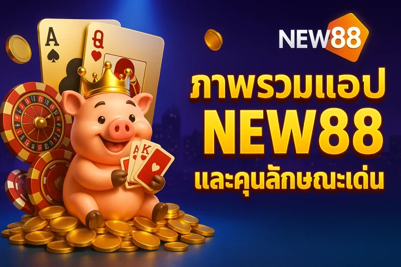 ภาพรวมแอป NEW88 และคุณลักษณะเด่น