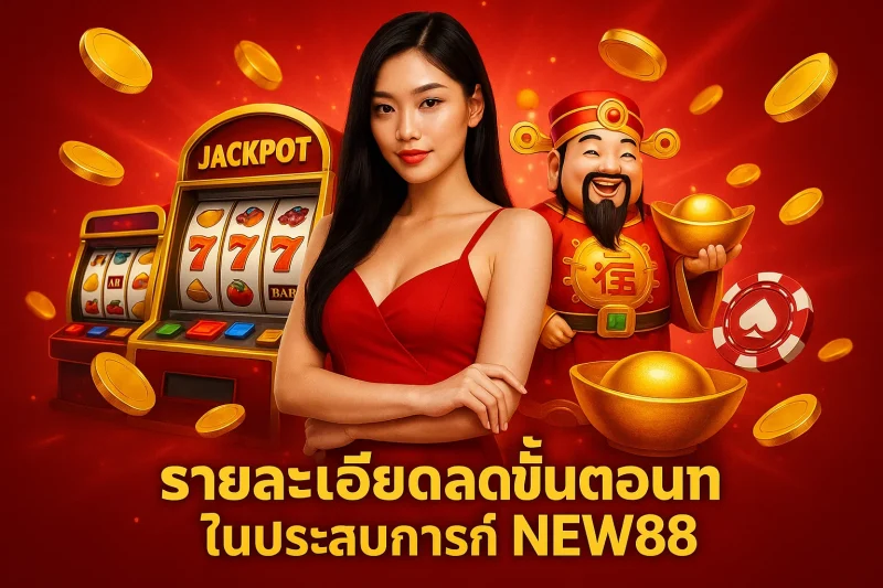 รายละเอียดทีละขั้นตอนในประสบการณ์ NEW88