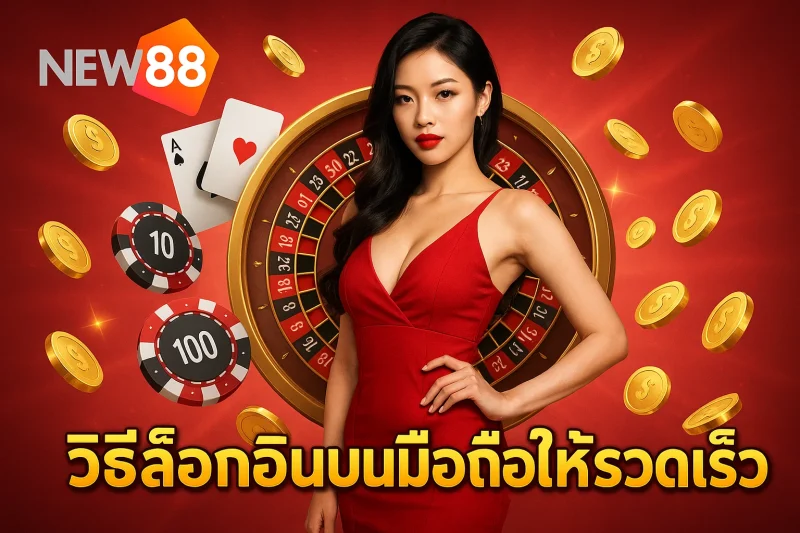 วิธีล็อกอินบนมือถือให้รวดเร็ว