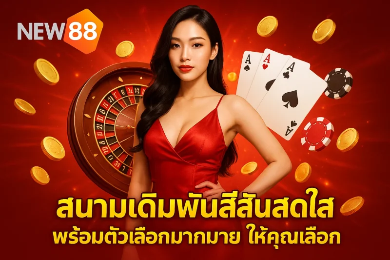 สนามเดิมพันสีสันสดใสพร้อมตัวเลือกมากมายให้คุณเลือก