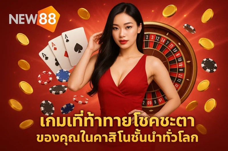 เกมที่ท้าทายโชคชะตาของคุณในคาสิโนชั้นนำทั่วโลก