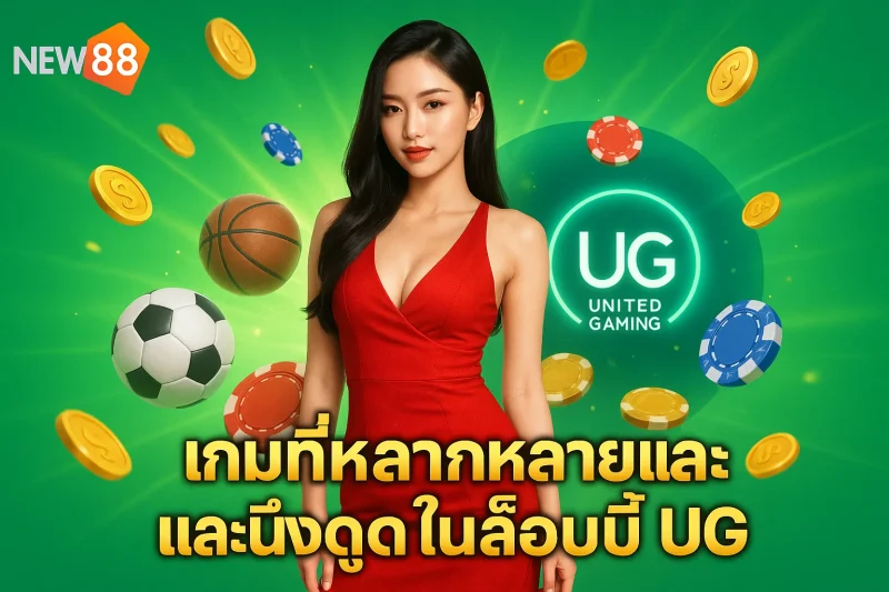 เกมที่หลากหลายและน่าดึงดูดในล็อบบี้ UG