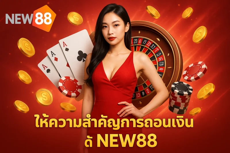 ให้ความสำคัญกับเงื่อนไขการถอนเงินที่ NEW88